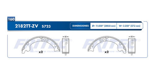 Balatas Traseras Ford F-150 2001 2002 Ceramic