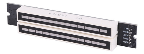 3 Indicadores De Nivel De Música Led Dual Spectrum Vu Meter