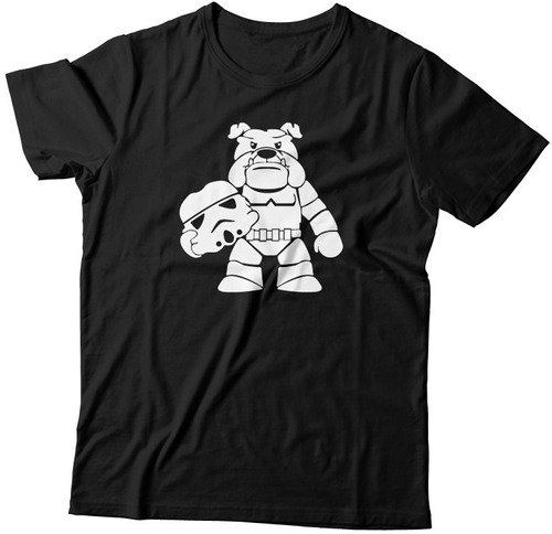 Bulldog Ingles Storm Trooper Playera Perro Star Wars