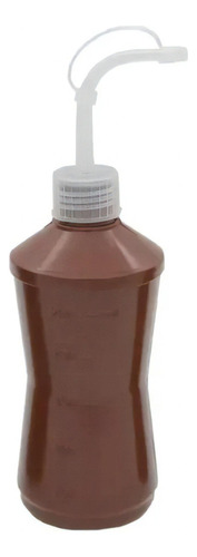 Almotolia 250 Ml Ambar Bico Curvo - J.prolab