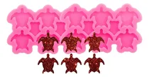 Comprar Moldes Para Artesanías 2 Moldes De Resina Para Tortugas
