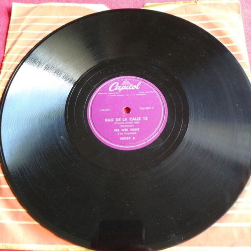 Charleston (mack Johnson) Pee Wee Hunt + Rag De La Calle 12 (Usado)