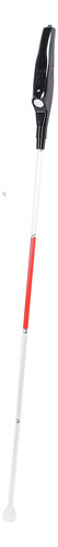 Bastón Plegable Para Ciegos, Electrónico Reflectante, Rojo