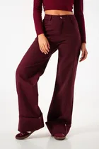 Comprar Palazo Namato Indumentaria Wid Leg Botamanga De Gabardina