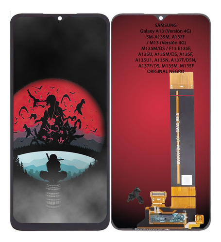 Display Pantalla Para Samsung Galaxy A13 4g Original Sm-a135 Negro
