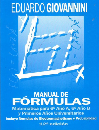 Manual De Fórmulas Matemática Para 6° Año - Giovannini