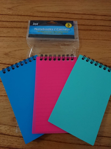 Libretas Jot Notepads Usa Pack De 3 (estados Unidos)