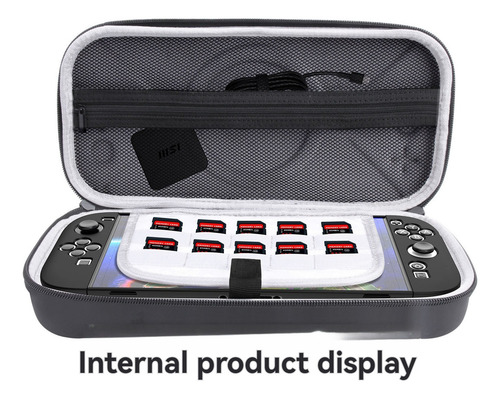 Bolsa De Almacenamiento De Cuero En Forma De O Para Switch2