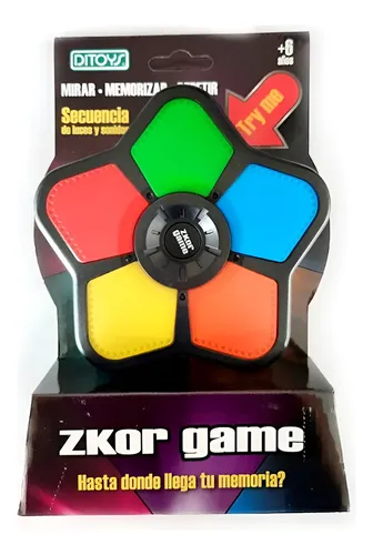 Juego Electronico Master Zkor Game Ditoys Tipo Signos
