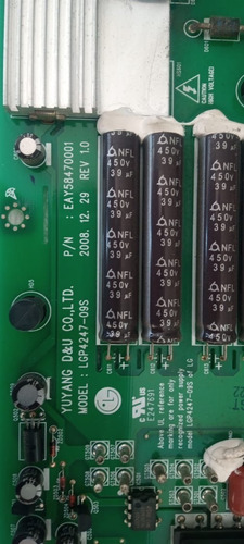 Placa Fonte Tv Lg 42sl90qd (Usado)