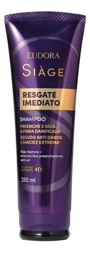 Shampoo Siàge Resgate Imediato 250ml - Eudora