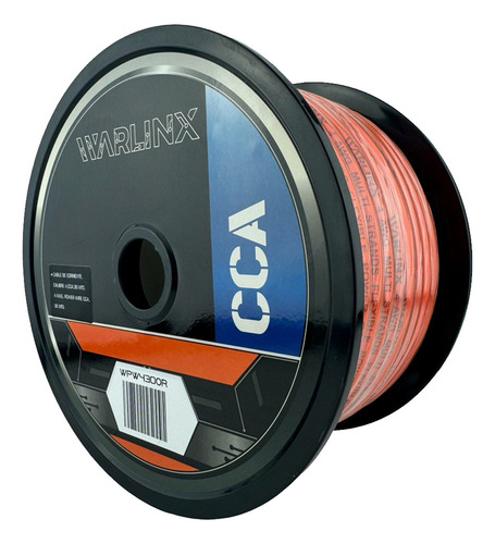Wpw430or Cable De Corriente Power Wire 30 Mts Cal 4 Orange