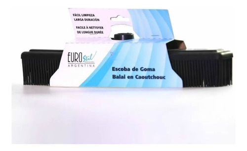 Escobillon Peluqueria Eurostil Escoba De Goma Atrapa Pelos