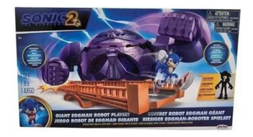 Sonic The Hedgehog 2 Juego Robot Giant Eggman Robot Playset
