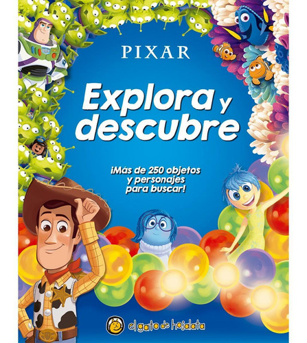 Libro Explora Y Descubre Pixar