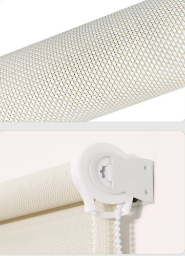 Cortinas Roller Sunscreen 80x240 Lecc Beige