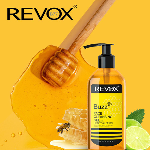 Revox B77 Buzz Gel Limpiador Facial Con Miel Y Limon 180ml