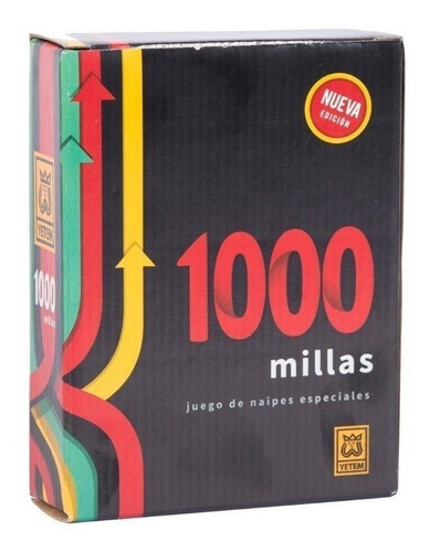 Mil 1000 Millas Juego De Cartas Original Yetem 0038