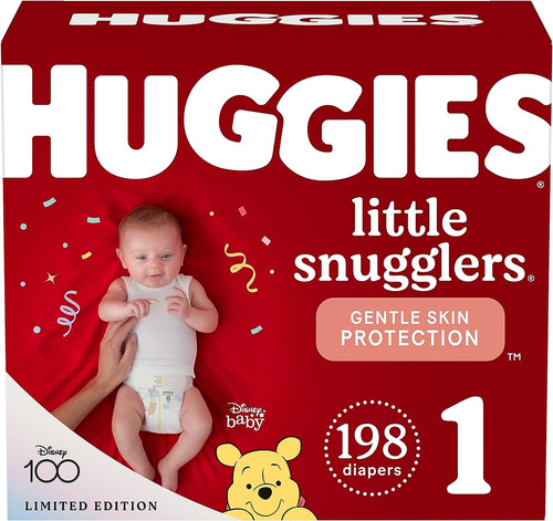 Huggies Size 1 Diapers, Little Snugglers Newborn Diapers