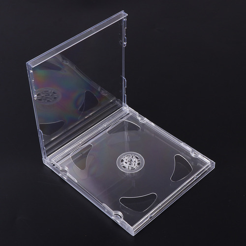 10 Fundas Transparentes Para Dvd, Cajas De Almacenamiento De
