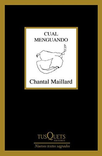 Cual Menguando, De Maillard, Chantal. Editorial Tusquets Editores S.a., Tapa Blanda En Español