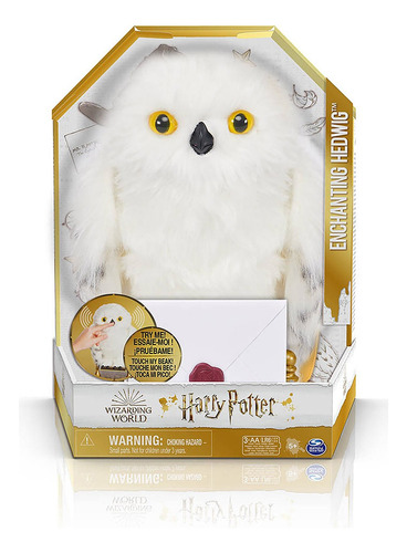 Coruja Hedwig Wizarding World 2636 Sunny Brinquedos