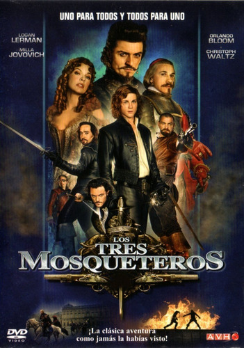 Los Tres Mosqueteros ( Orlando Bloom ) Dvd Original