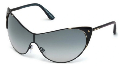Lentes De Sol Tom Ford Tf 364 Vanda Color 01b Black Gold