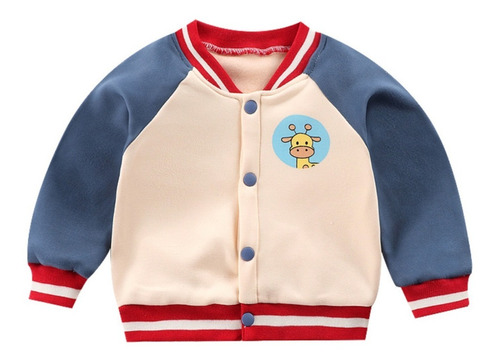 Chaqueta Para Bebe Niños Deportiva Moda Multicolor