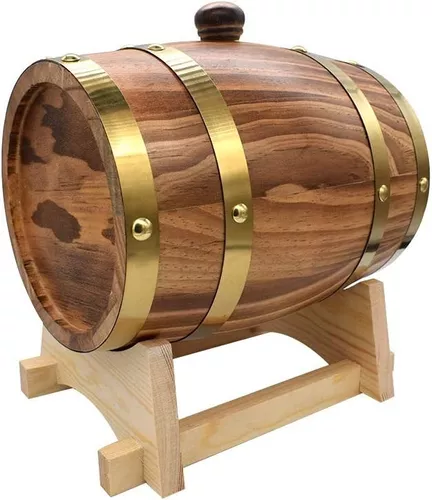 Barril de vino de madera 1L / 1,5L / 3L para cerveza whisky ron