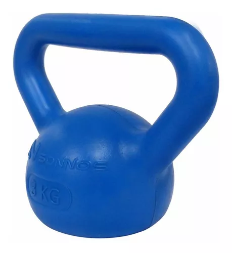 Kit Set 3 Pesas Rusas 2kg/3kg/4kg Kettblells Pvc Gym Fitness