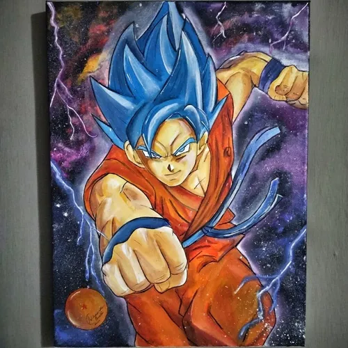 Pintura por números pintura por números dragon ball, 30x40 cm