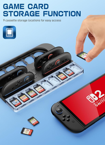 Base De Carga Para Nintendo Switch 2 (2025)joycon