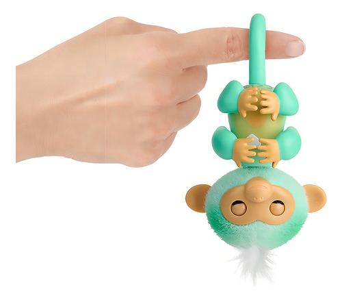 Fingerlings Monito Interactivo Ava Verde Agua 3116