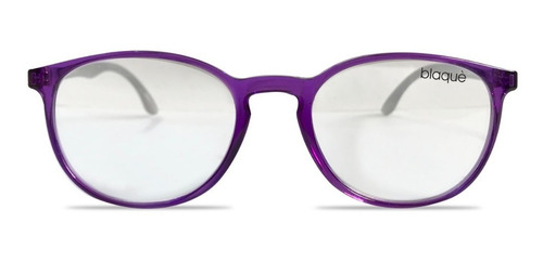Imagen 2 de 10 de Blaque Armazon Tr90 Lente Mujer Anteojo Isabella Violeta