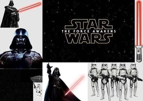 Kit Imprimible Star Wars Darth Vader Guerra De Las Galaxias