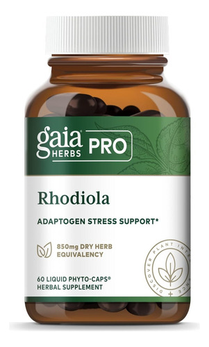 Rhodiola 120 Mg Gaia Herbs Pro 60 Fitocapsulas