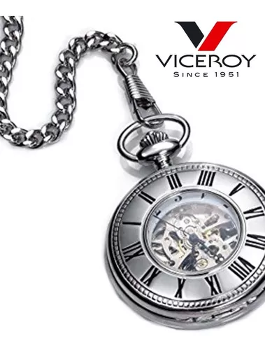 Refinería Jarra El respeto Reloj De Bolsillo Viceroy Unisex 44089-04 Acero