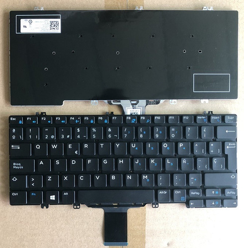 Teclado P/ Dell Latitude E7280 E7380 E7390 E7290