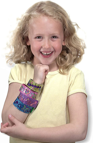 Melissa Amp Doug Desenhe Suas Próprias Pulseiras 100 Sparkle