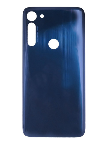 Tapa Trasera Carcasa Motorola Moto G8 Power Azul Oscuro