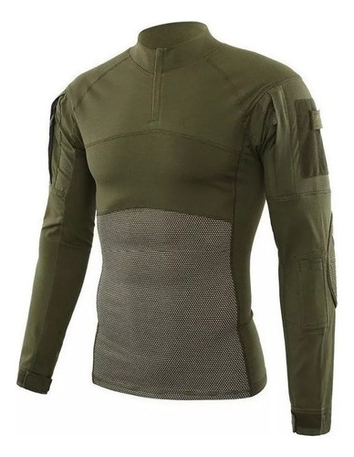 Camisas De Hombre Combate Militar Suéter Táctica Casual2023