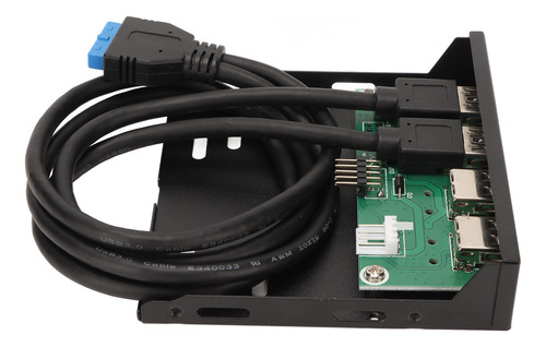 Panel Frontal Usb 3.0 De 3,5 Pulgadas, 4 Puertos Internos De