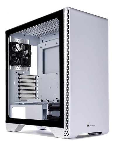 Gabinete Gamer Thermaltake S300 Tg Snow Cristal Templado