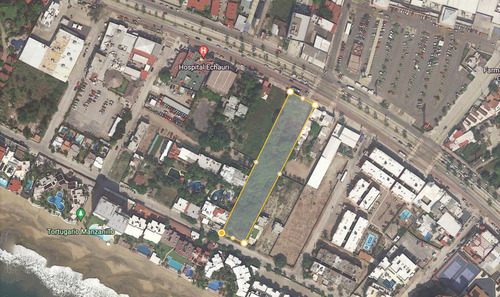 Land With Excellent Location In Manzanillo, Just One Block From The Beach.
