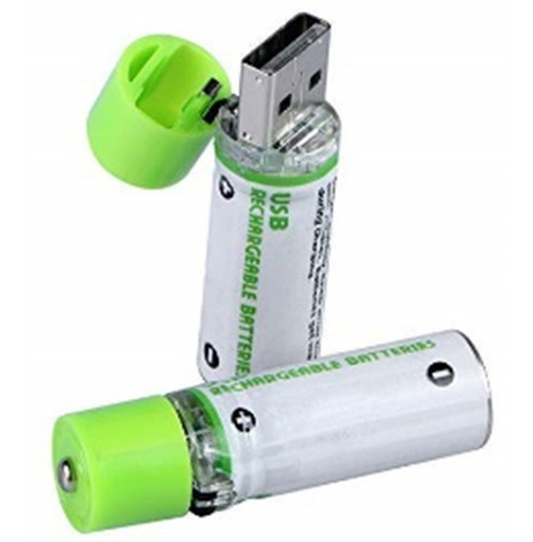 Baterias Aa Recargables Usb De 1450mah