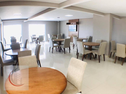 Imagem 3 de 27 de Apartamento Com 3 Dormitórios À Venda, 136 M² Por R$ 599.500,00 - Vila Guilhermina - Praia Grande/sp - Ap2388
