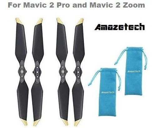 Amazetech 8743f - Dji Mavic 2 Pro Low-noise Propellers 2 Pai