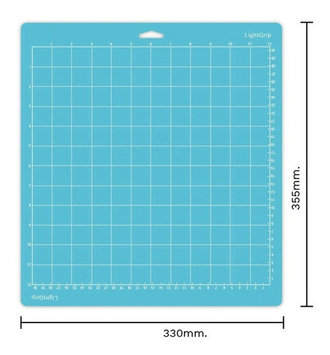 Imagen 2 de 3 de Tapete /manta /estera Genérico 12x12 Para Plotter De Corte