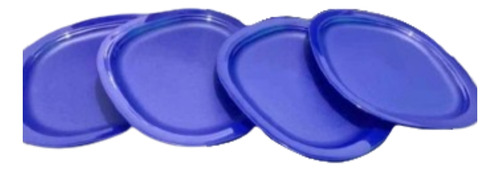 Platos Para Cena Cuadrados Tupperware